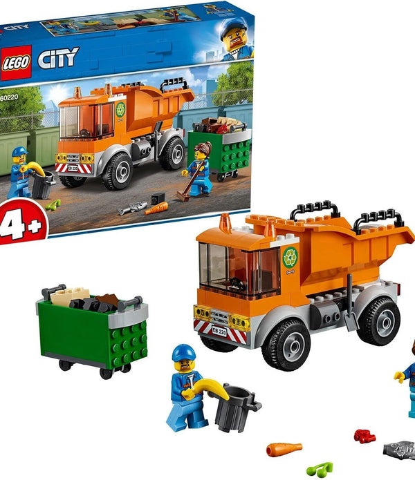 LEGO City 60220 Great Vehicles Garbage Truck Toy - Build Set