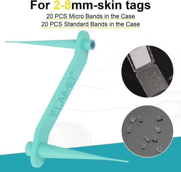 Safe Skin Tag Removal Kit 2-8mm Painless Mole Tag Remover