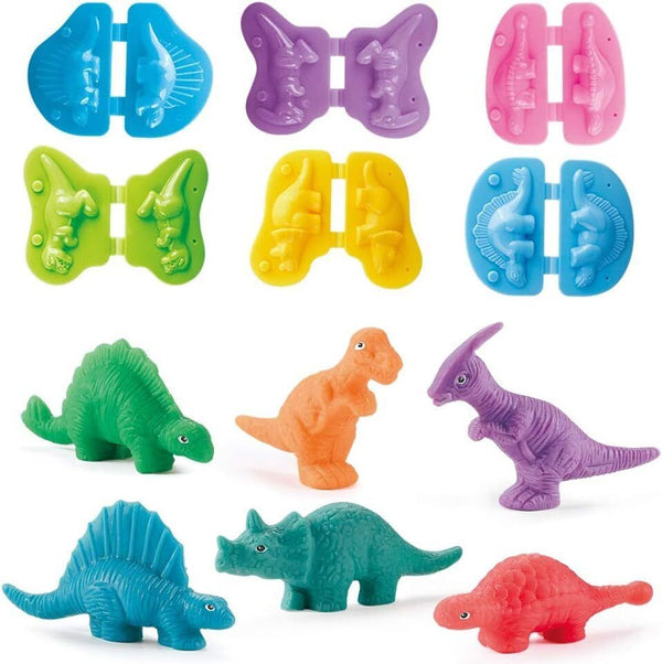 VConejo Color Dough Toys Dinosaur World Dough Set Creations Tools for Kid Play