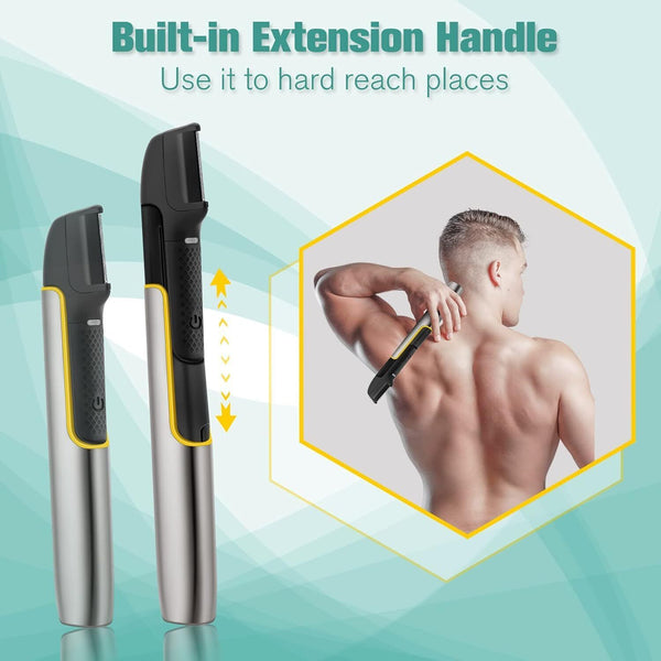 Electric Beard Trimmer Wet & Dry Shaver LED, Bestcool Rechargeable Grooming Kit