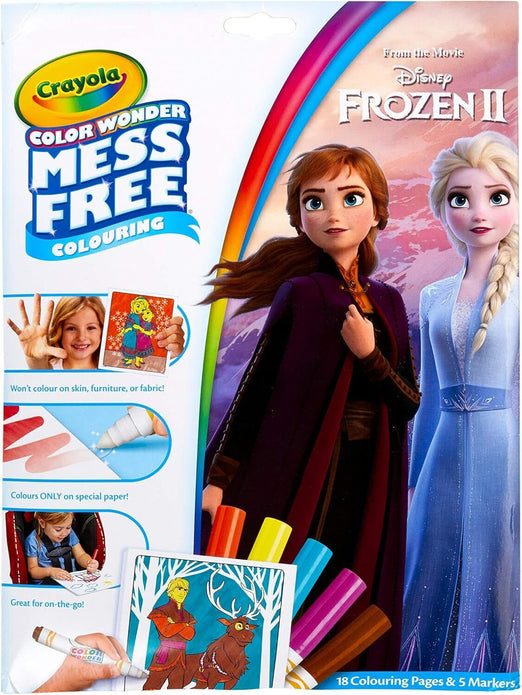 Crayo la Colour Wonder Mess-Free Coloring Set, Frozen 2 Theme