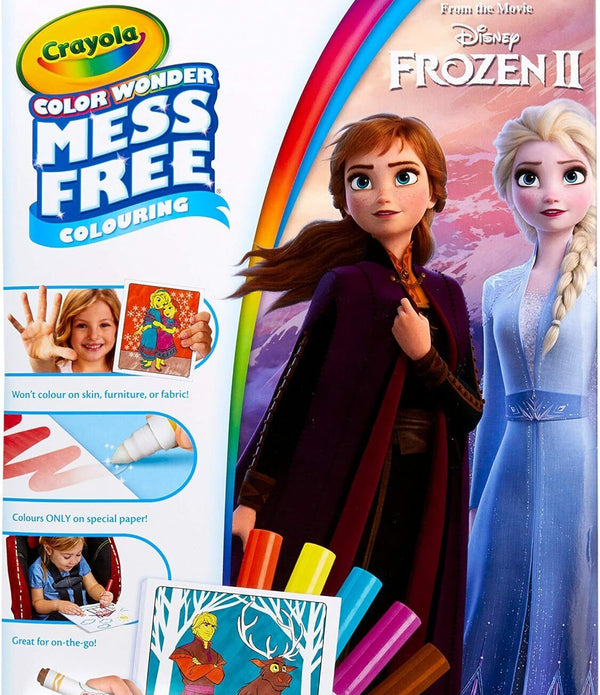 Crayo la Colour Wonder Mess-Free Coloring Set, Frozen 2 Theme