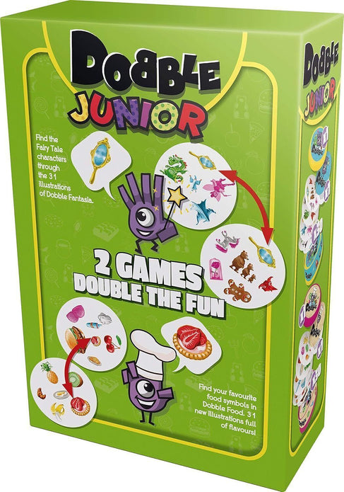 Asmodee | Dobble Junior | Card Game | Ages 4+ | 2-8 Players | 15 Minutes Playing