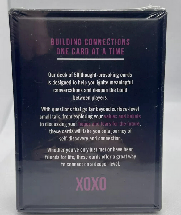 XOXO DMC Chat Adult Card Game Set, Fun Social Game for Friends & Family