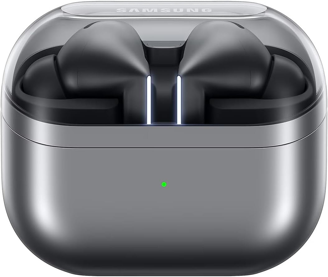 SAMSUNG Galaxy Buds3 Pro Wireless Bluetooth Noise-Cancelling Earbuds - Silver