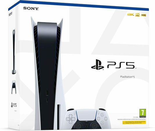 Sony Playstation (PS5) Disc Edition Console 825Gb Wi-Fi , White