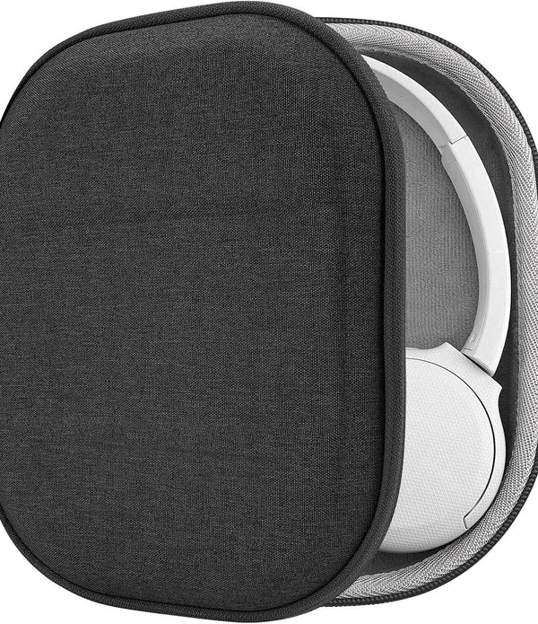 Geekria UltraShell Headphone Case for Sony WH-CH510/500/XB900N Dark Grey