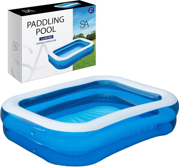 2m Inflatable Paddling Pool + Self-Adhesive Patch SA1872