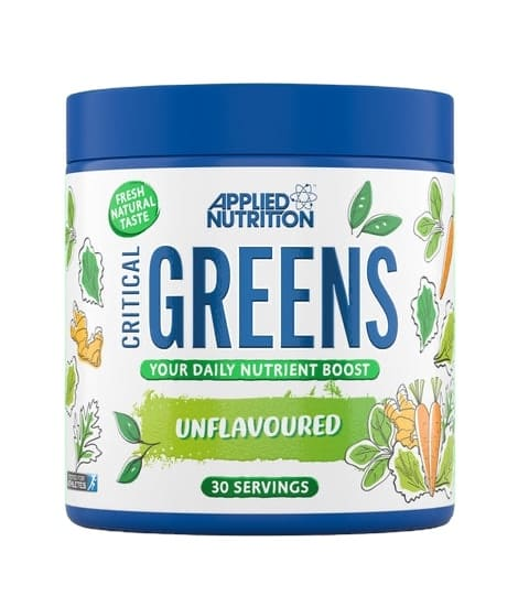 Applied Nutrition Critical Greens Powder 250g, Daily Nutrient Boost Supplement