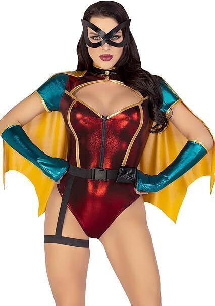 Leg Avenue Sultry Sidekick Costume Multicolor Size XS