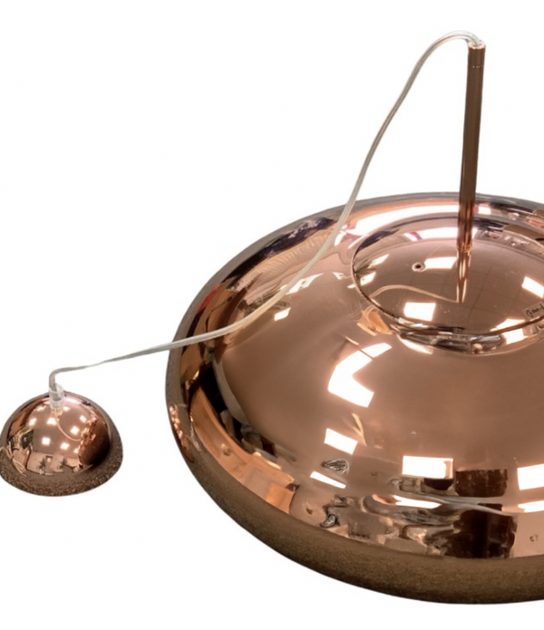 Tom Dixon Wide Copper Pendant Ceiling Light Wide - 50cm - E27 Fitting