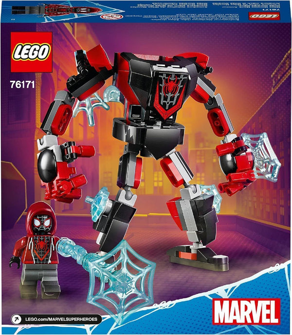LEGO Super Heroes Miles Morales Mech Armour - Set 76171 (damaged box)