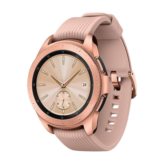 Samsung Galaxy Watch (Bluetooth, 42mm) Rose Gold Case + Pink Strap