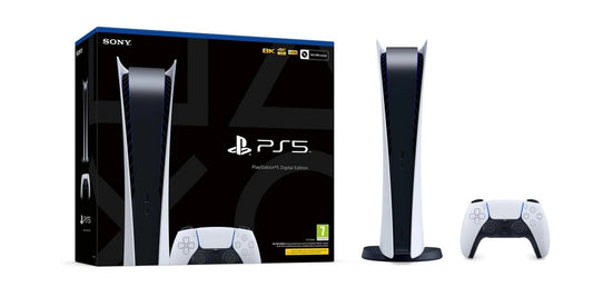 Sony Playstation PS5 Console Digital Edition 825Gb, White