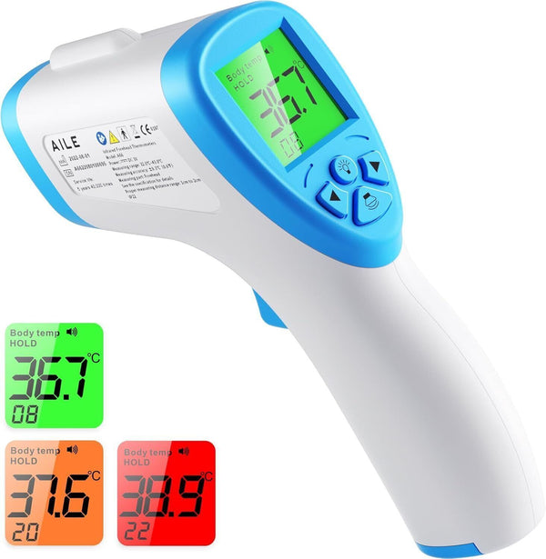 AILE Digital Thermometer - Baby & Adult, CE Approved No Touch