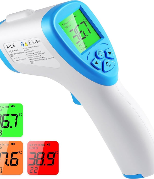 AILE Digital Thermometer - Baby & Adult, CE Approved No Touch