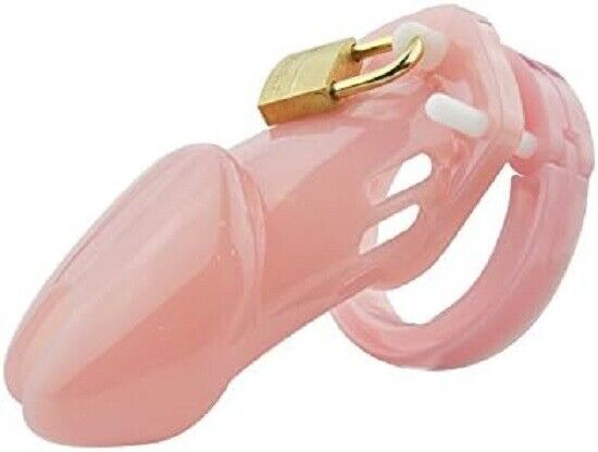  Male Pink Toy with Lock & Key 