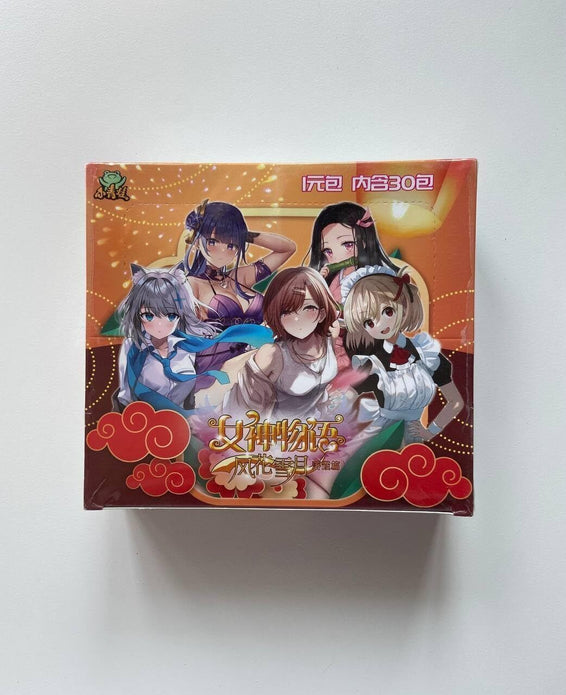 Goddess Story NS08 Waifu TCG Sealed Display Box Anime Girl Card