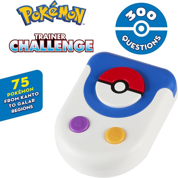 Pokemon Trainer Challenge Game - 300 Trivia Questions, Fun for All Ages