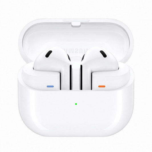SAMSUNG Galaxy Buds3 Wireless Bluetooth Noise-Cancelling Earbuds - White