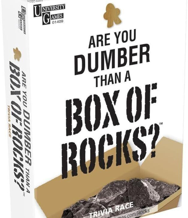 Are You Dumber Than A Box Of Rocks University Games -  New