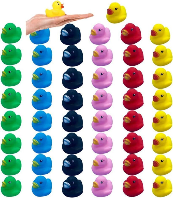 Bath Duck Toys 50 Pcs Mini Rubber Ducks