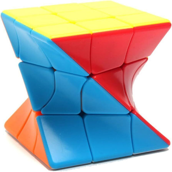 Twist Skewb Cube 3x3 - 3D Speed Cube Brain Teaser for Enthusiasts