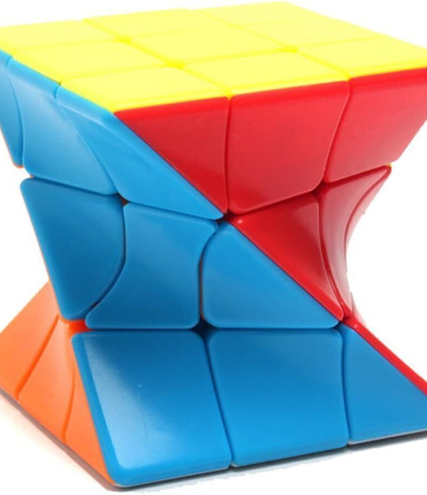 Twist Skewb Cube 3x3 - 3D Speed Cube Brain Teaser for Enthusiasts