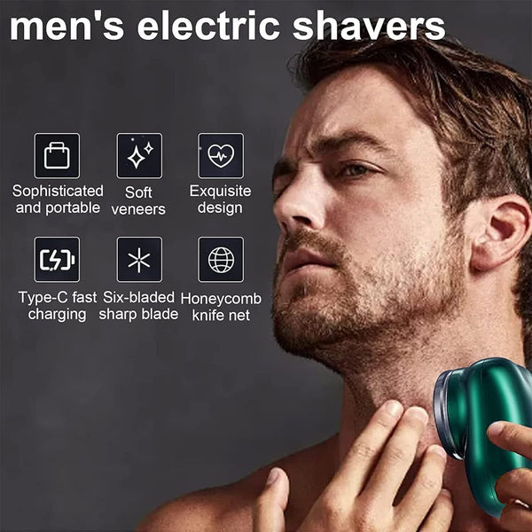 Powerful Storm Shaver For Men,Mini Shaver Portable Electric Shaver 2023