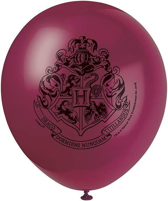 Unique 59075 Latex Balloons-12 | Harry Potter | 16Pcs, Multi, 12"