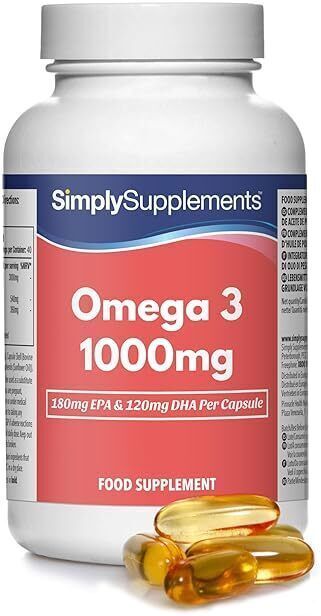 Omega 3, 6, & 9 1000mg Fish Oil Supplement Contains ALA, EPA & DHA EXP 01/26