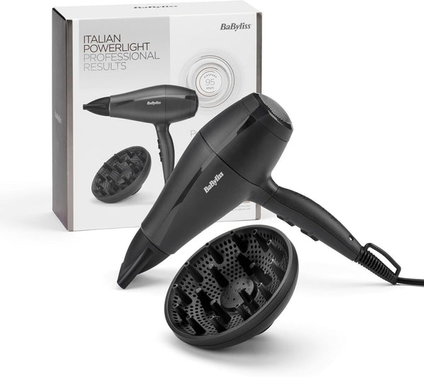 BaByliss Power Dry Light 2000 Black Hair Dryer