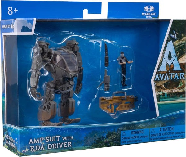 Avatar The Way of Water AMP Suit w/ RDA Driver - Action Figures, Collectible Toy