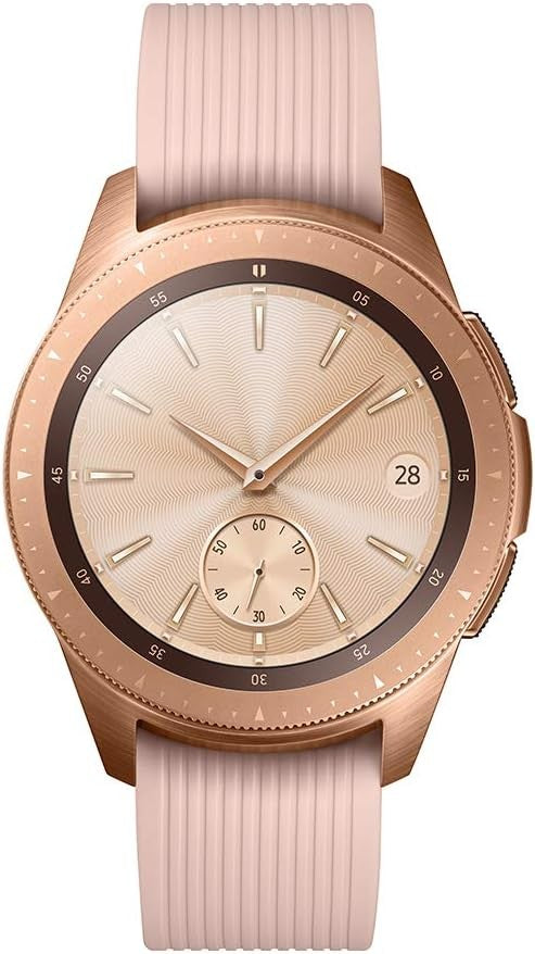 Samsung Galaxy Watch (42mm, Gps) Rose Gold Case + Pink Strap