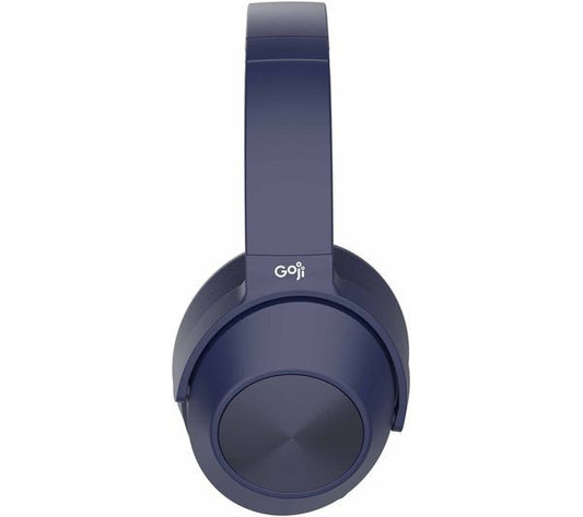Goji Gtcbtnc24 On Ear Wireless Bluetooth Noise-Cancelling Headphones Blue - Good
