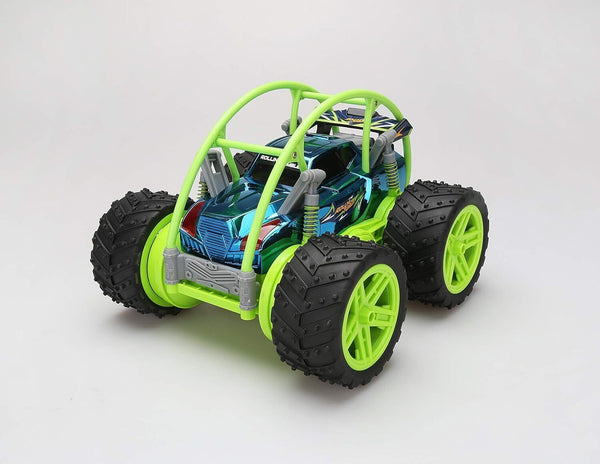 2.4G 4 Channel Spinning R/C Stunt Car - Green Remote