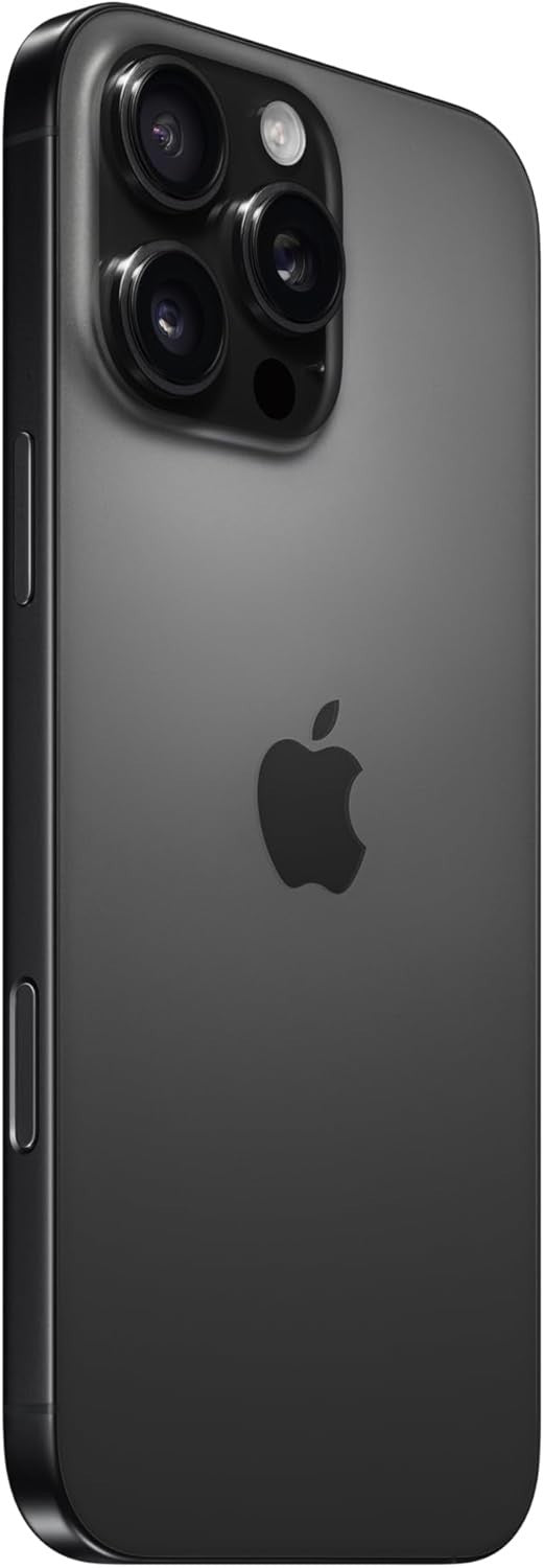 Apple iPhone 16 Pro Max Black Titanium 256GB 5G Unlocked & SIM Free Smartphone