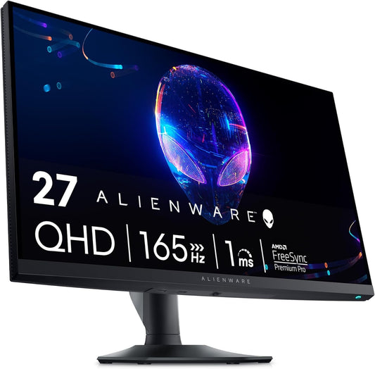 Alienware AW2724DM 27" Gaming Monitor - QHD(2560x1440) 165Hz, HDR, 1ms, Fast IPS