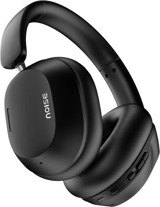 Noise Airwave Max 5 Wireless Over-Ear Headphones ANC, Dual Pairing, Carbon Black