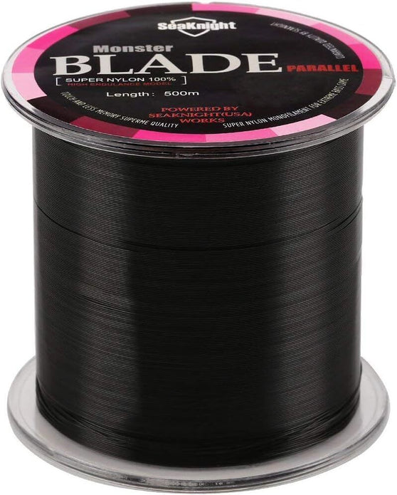 Seaknight BLADE Nylon Fishing Line Black 500M/1000M Monofilament Carp Saltwater