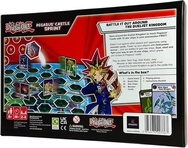 Yu Gi Oh Board Game Pegasus Castle Sprint Gift Toy Race Around The Duelist