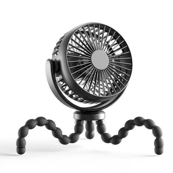 Baby Stroller Fan 3-Speed Adjustment Baby Car Seat Fan for Baby Stroller Student