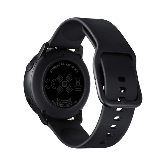 Samsung Galaxy Watch Active (Bluetooth, 40mm) Black Aluminium Case + Black Strap