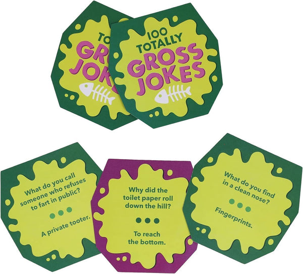 Ridley's Games 100 Totally Gross Jokes - Funny Party Game for All Ages
