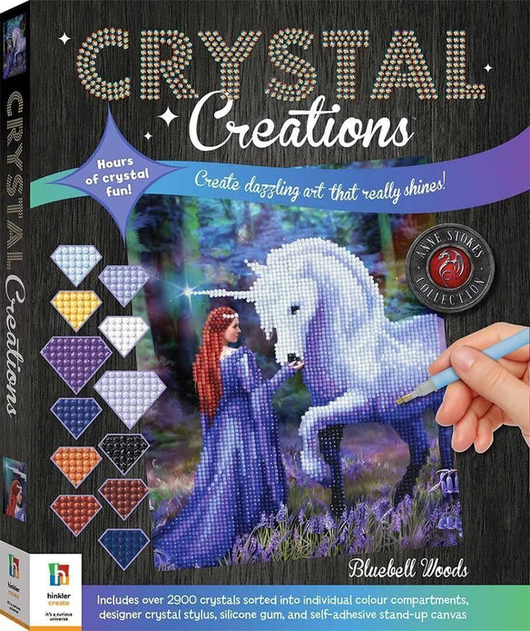 Crystal Creations Anne Stokes Bluebell Woods Craft Kit