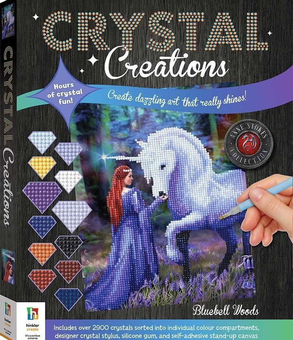 Crystal Creations Anne Stokes Bluebell Woods Craft Kit