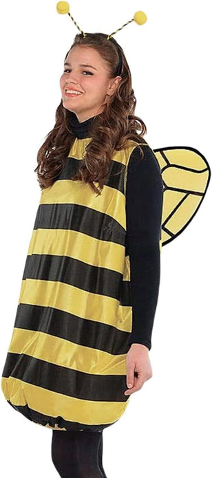 Bee Fancy Dress Costume Set for Kids & Adults, Honey Bee Halloween Costume