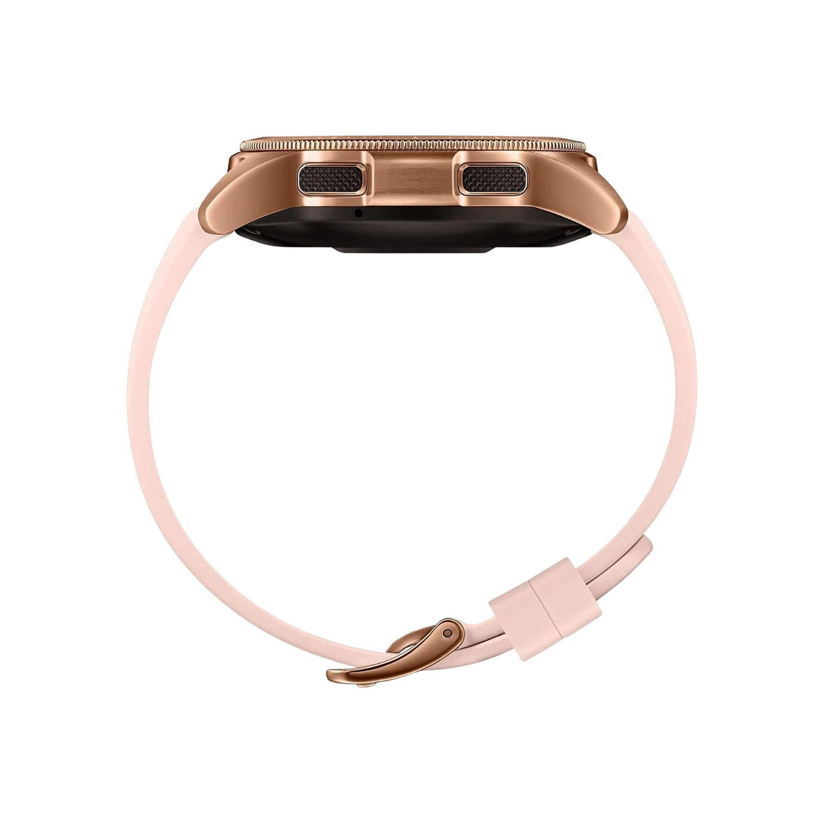 Samsung Galaxy Watch (Cellular, 42mm) Rose Gold Case + Pink Strap