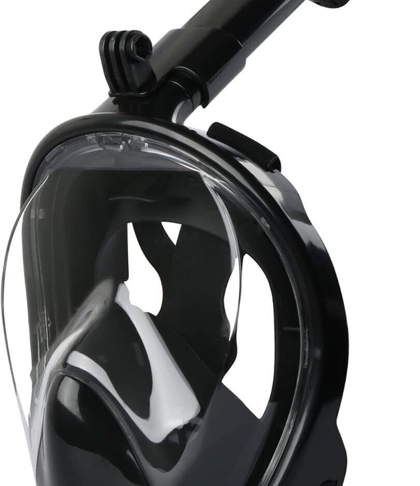 JRing Snorkel Mask Full Face for Kids, 180° Panoramic View Safe Breathing System