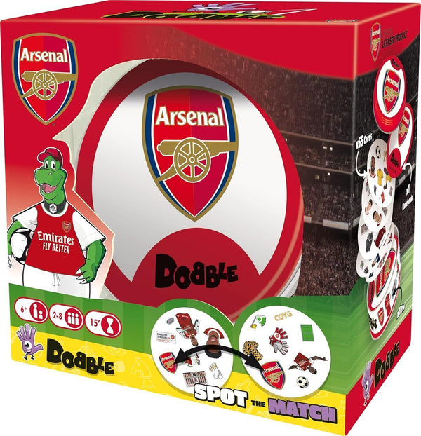 Asmodee Dobble Arsenal Card Game | Ages 6+ 2-8 Players 15 Minutes Playin